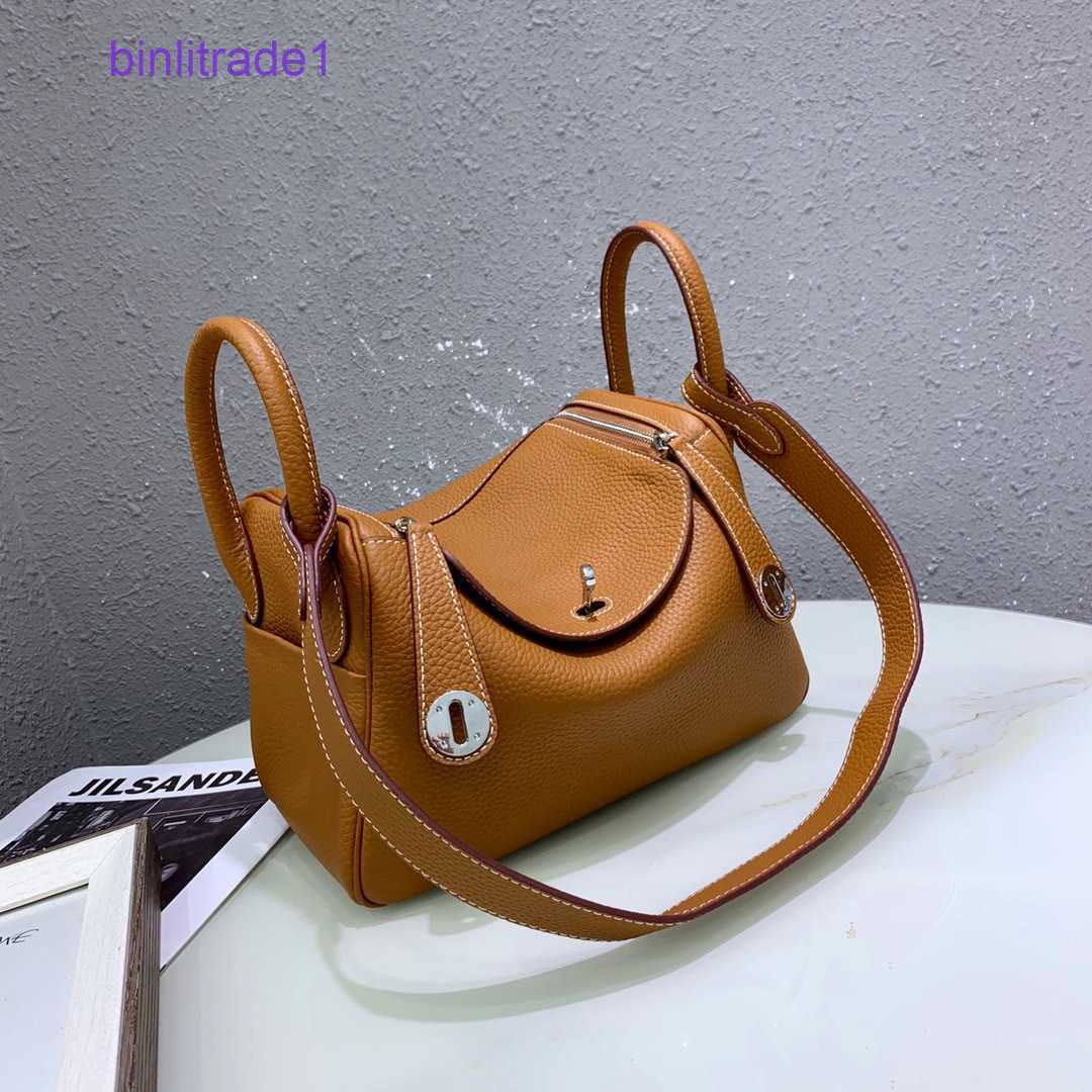 

Designer Original hot leather Large-capacity selling Lindys bag pillow litchi pattern single-shoulder diagonal female of sale 512Y, Ld26 orange