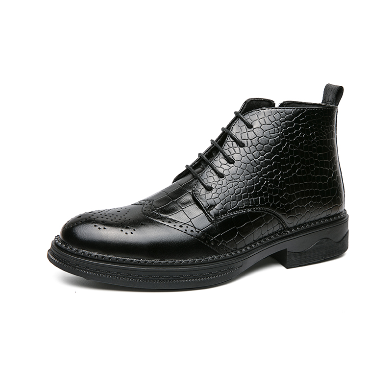 

Winter Elegant Chelsea Boots Social Men Shoes Slip-on Dress Formal Mens Boots Shoes for Men Chelsea Ankle Boots Motorcycle Boots