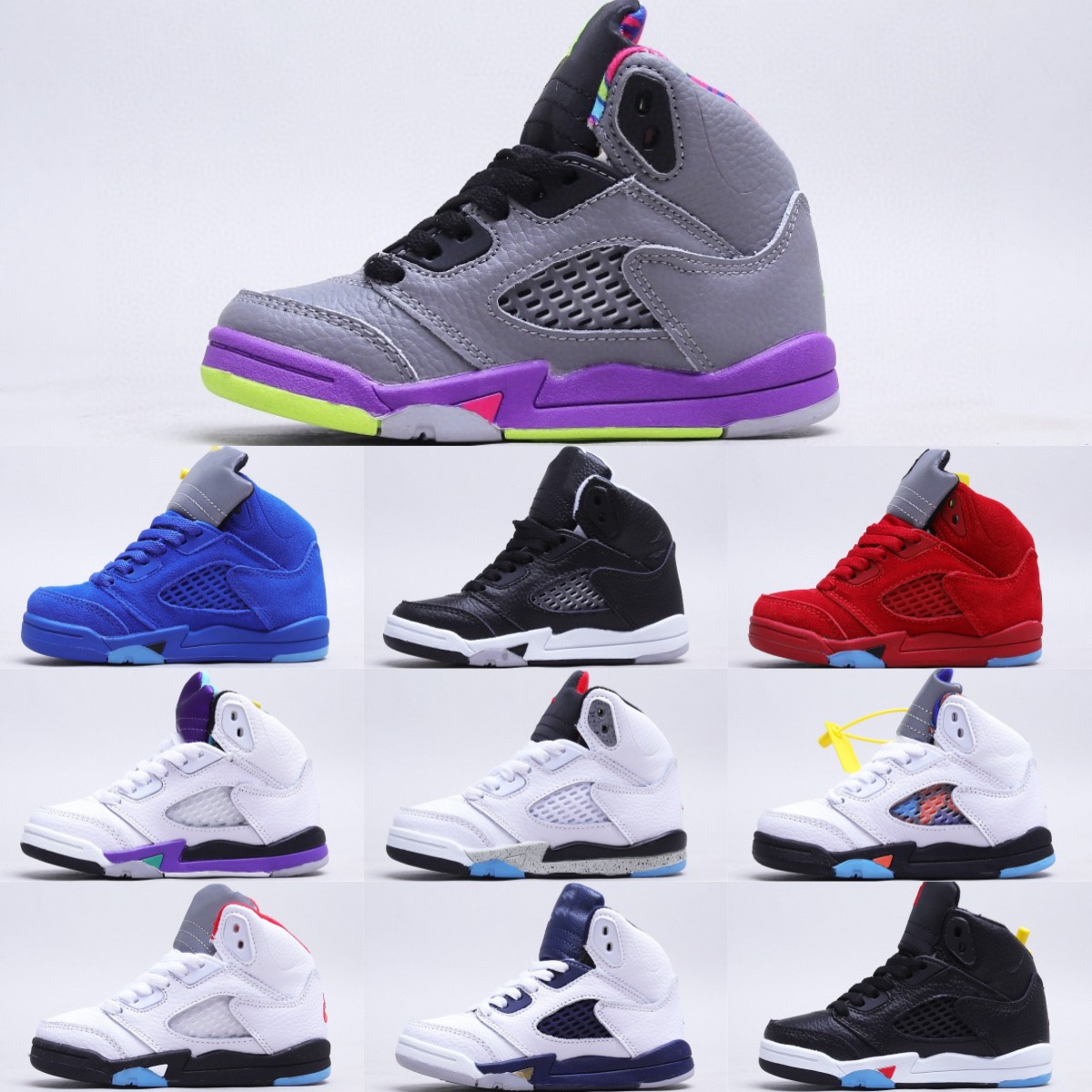 

Kids Shoes 5 Basketball 5s Boys Running Sneakers Children Girls Sport Trainers Youth Outdoor Athletic Shoe Kid Toddlers Sneaker UNC University Blue Ra Q9N3#