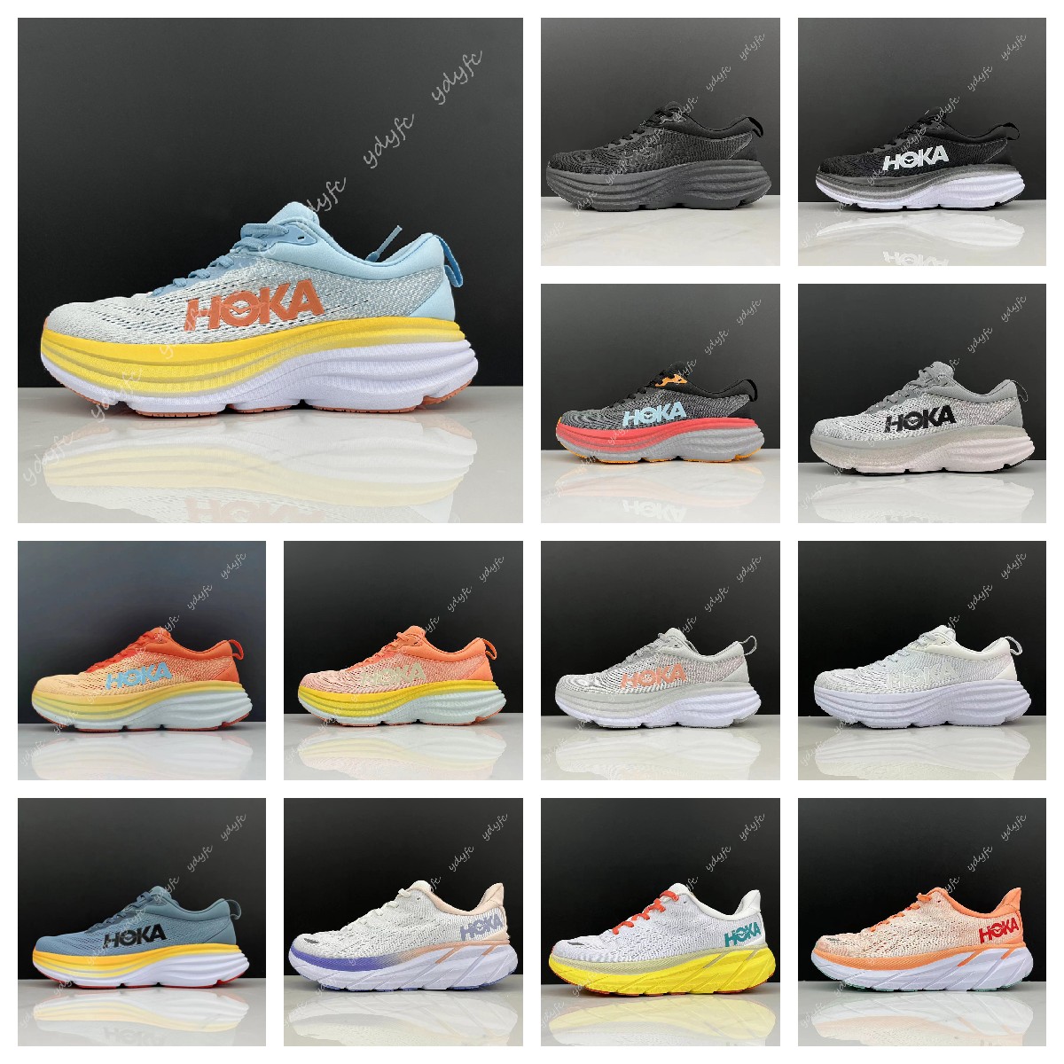 

hoka noe hokas Outdoor Running Shoes 2022 men women Carbon X2 Bondi Clifton 8 Lightweight Cushioning Long Distance Runner Shoe Mens Womens Lifestyle yakuda, Hkc8-02#36-41