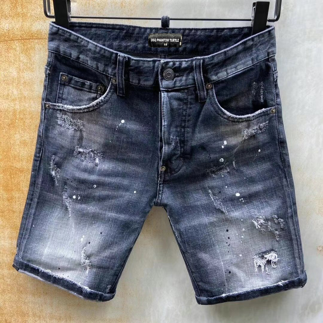 DSQ PHANTOM TURTLE Jeans Hommes Jean Hommes Designer De Luxe Skinny Ripped Cool Guy Causal Hole Denim Marque De Mode Fit Jeans Homme Pantalon Lav