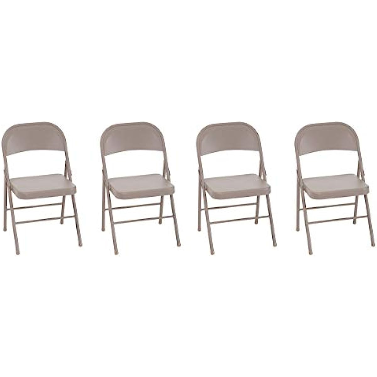 

COSCO Steel Folding Tan 4 Pack Chair