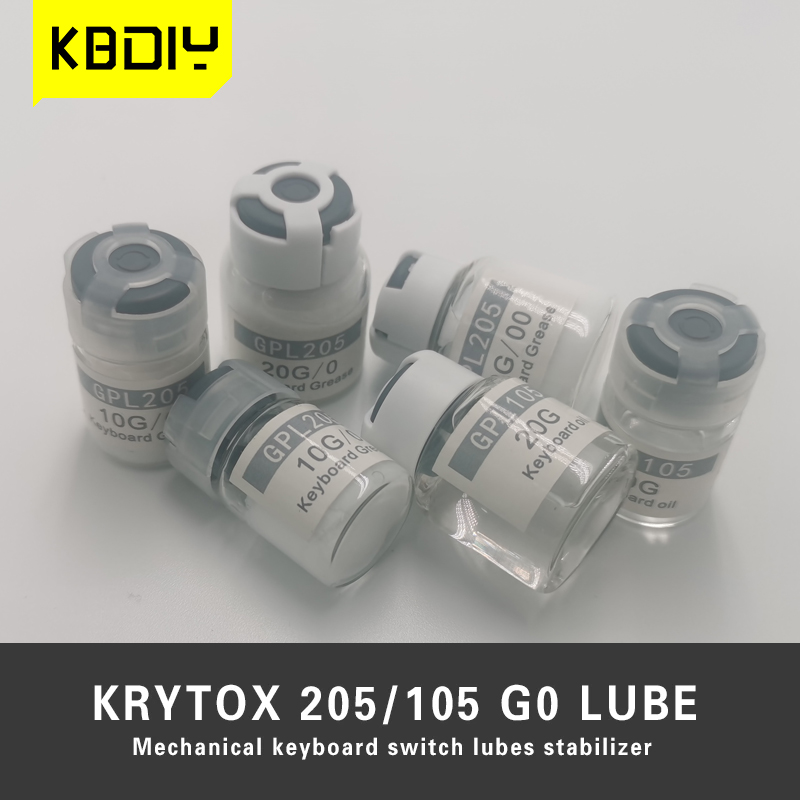 KBDiy Keyboard Switch Lube Grease Krytox GPL205 G0 G00 GPL105 Switches Oil Stabilizer Lubricant DIY Mechanical Keyboard Custom-image-850145275