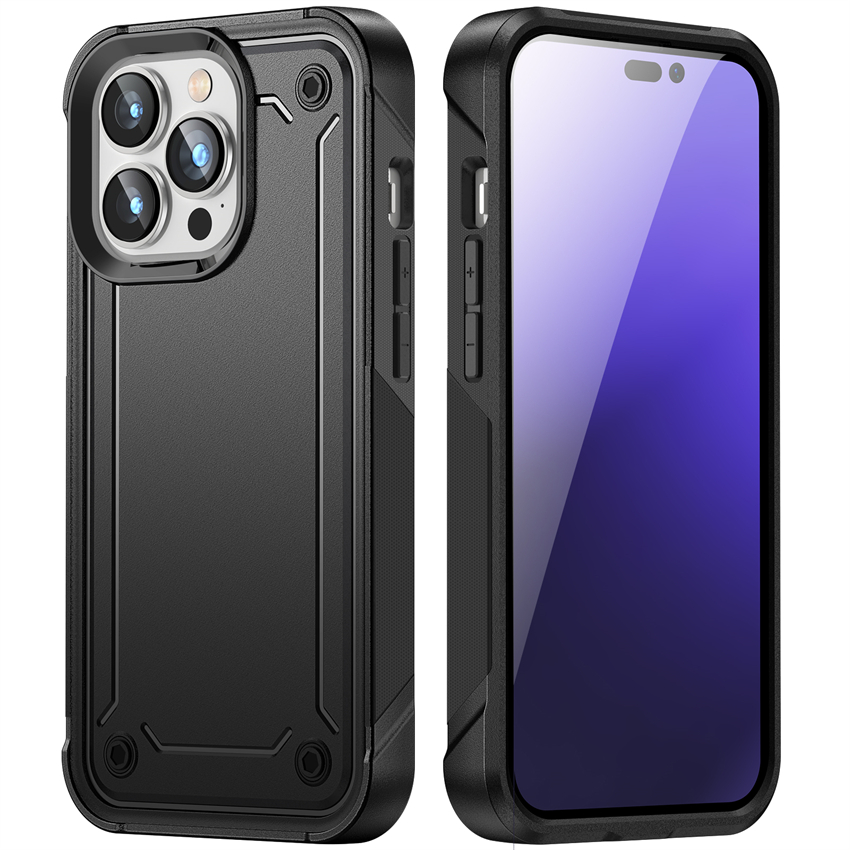 

Heavy Duty Shockproof Phone Cases For iPhone 14 Plus 13 Pro Max 12 11 XR Samsung S23 Ultra S22 A14 A54 A03S MOTO G Power 5G Google Pixel 7 Rugged Armor 2in1 Protection Cover, Purple+blue