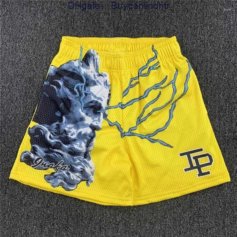 

Men's Shorts Men's Fitness Inaka Power Men Women Sports Short Pants Summer Breathable Mesh Classic Gym Basketball Beach, 38-10