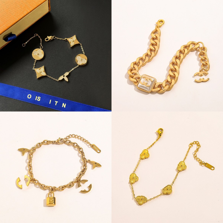 

Fashion Multicolor Chains Bracelet Women Love Gem Bracelet High Level Luxury Diamond Bracelets Designer Jewelry Design Gift Accessories For Womens Couple Family