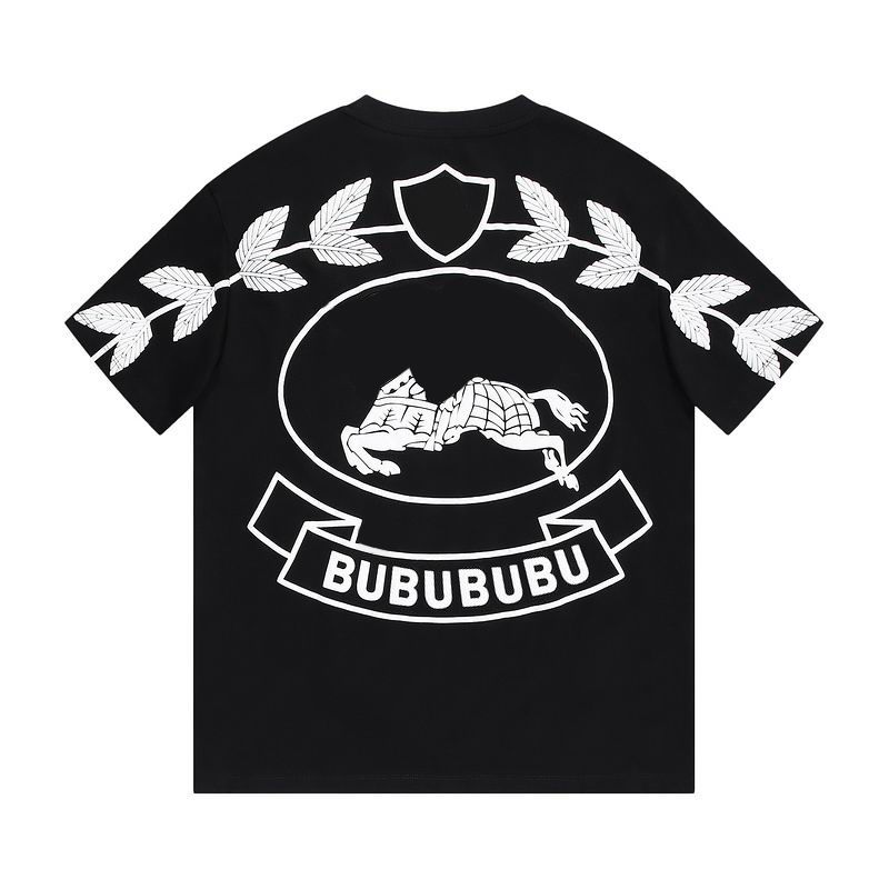 

T Shirts Mens Women Burbrerys Designers T-shirts Cotton Tees Tops Man S Casual Chest Printing Letter Shirt Luxurys Clothing Street polos Clothes design Tshirts