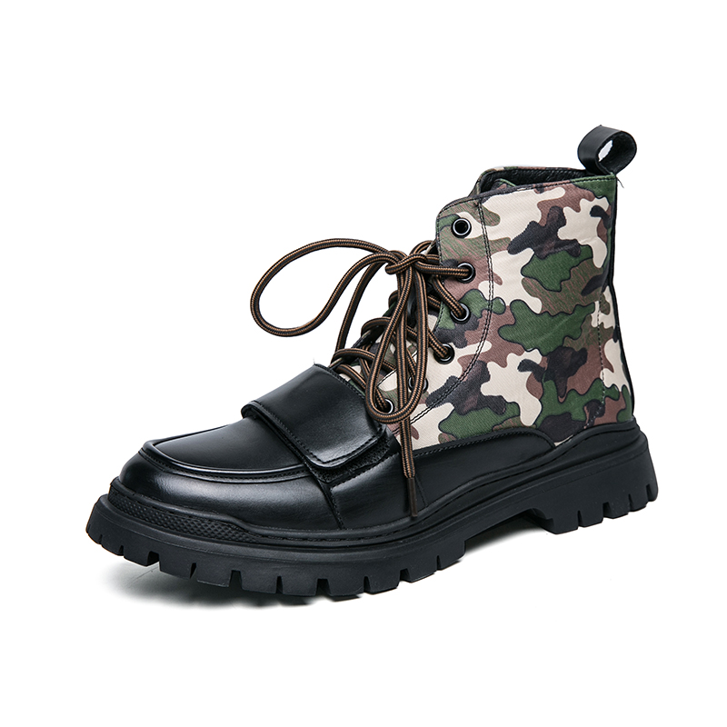 

Men Hiking Shoes Camouflage Winter Anti-Slip Military Boots Outdoor Trekking Shoes Tactical Boots Thick Soled Work Safety Boots