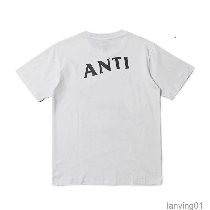 

Men' t Shirts Fashion Anti Social Club Cross Print T-shirt Casual Short1sd8s