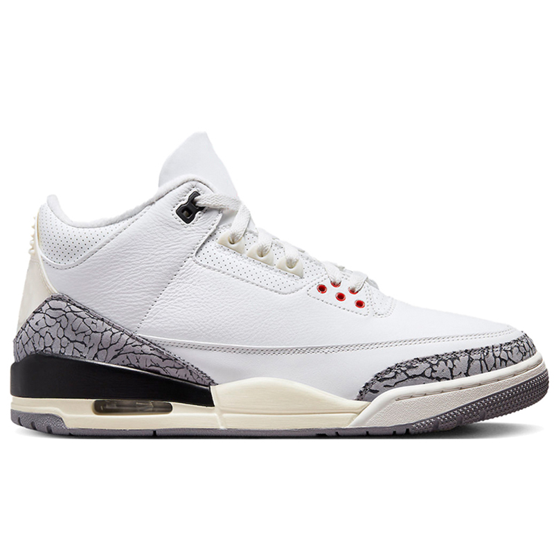 

3s women men basketball shoes White Cement 3 Fire Red Rust pink Dark Iris Racer Blue Laser Orange Court Purple Cardinal Cool Grey trainers sports sneakers, Fire red denim