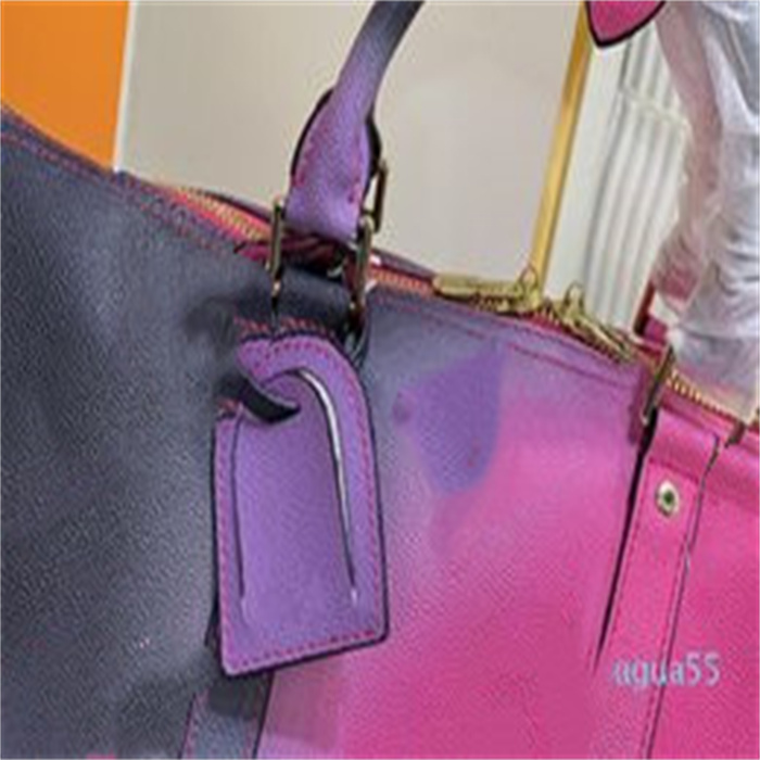 

Luxurys Designer Duffel Bags Speedy 45 CM Women Travel Bag Fashion Gradient Monograms Giant Genuine Leather Sport Outdoor Packs, 45 x 27 x 20cm