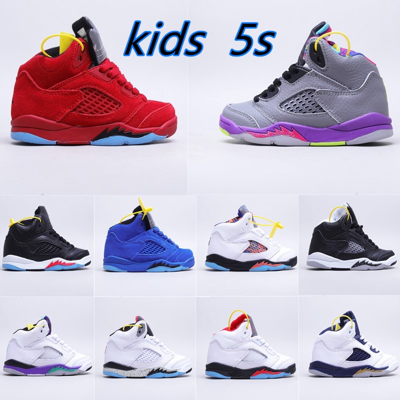 

Kids Shoes Jumpman 5s Toddlers 5 Boys Basketball Youth Shoe Athletic Trainers Infants Chicago Sneakers Designe Trainer Outdoor Baby Sports