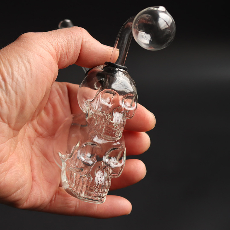 

Hookahs oil burner bubbler 5.6" Glass pipe Bong mini bubblers water pipe with bowl nail