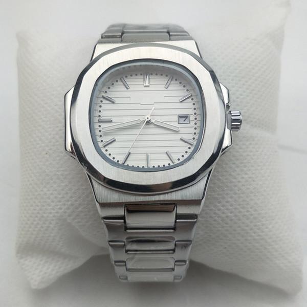 

U1 Factory Top selling Waterproof PP Nautilus Watches Cool Men Watch Fashion Wristwatches Sports Stainless Steel Quartz Calendar Mens Pateks Philippes Watches