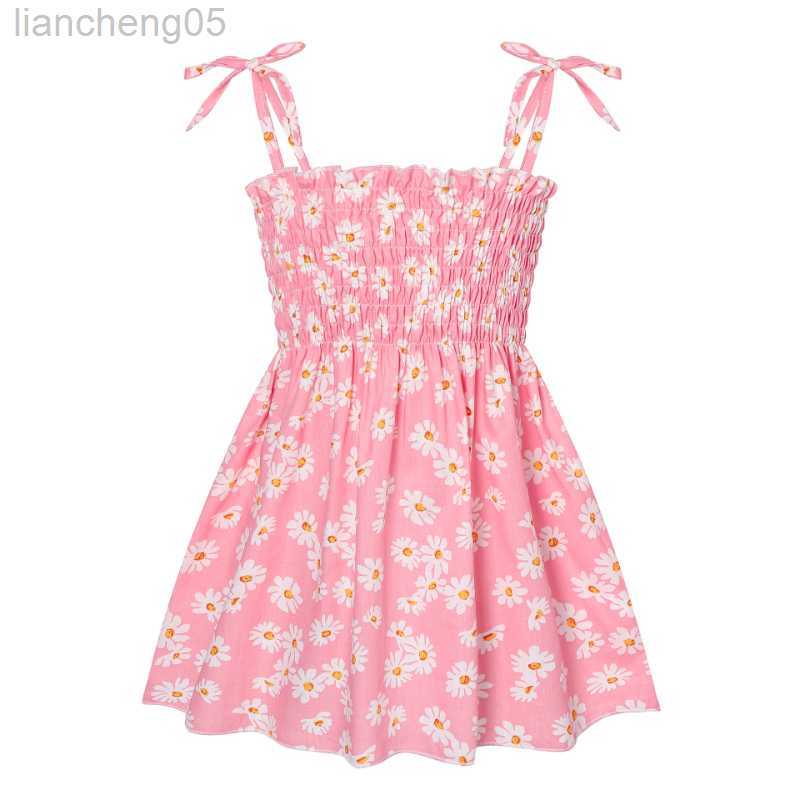 

Girl's Dresses Baby Girl Summer Cotton Dress Children Fashion Dress Thin Girl Style Halter Skirt Children's Floral Skirt W0314, Style1