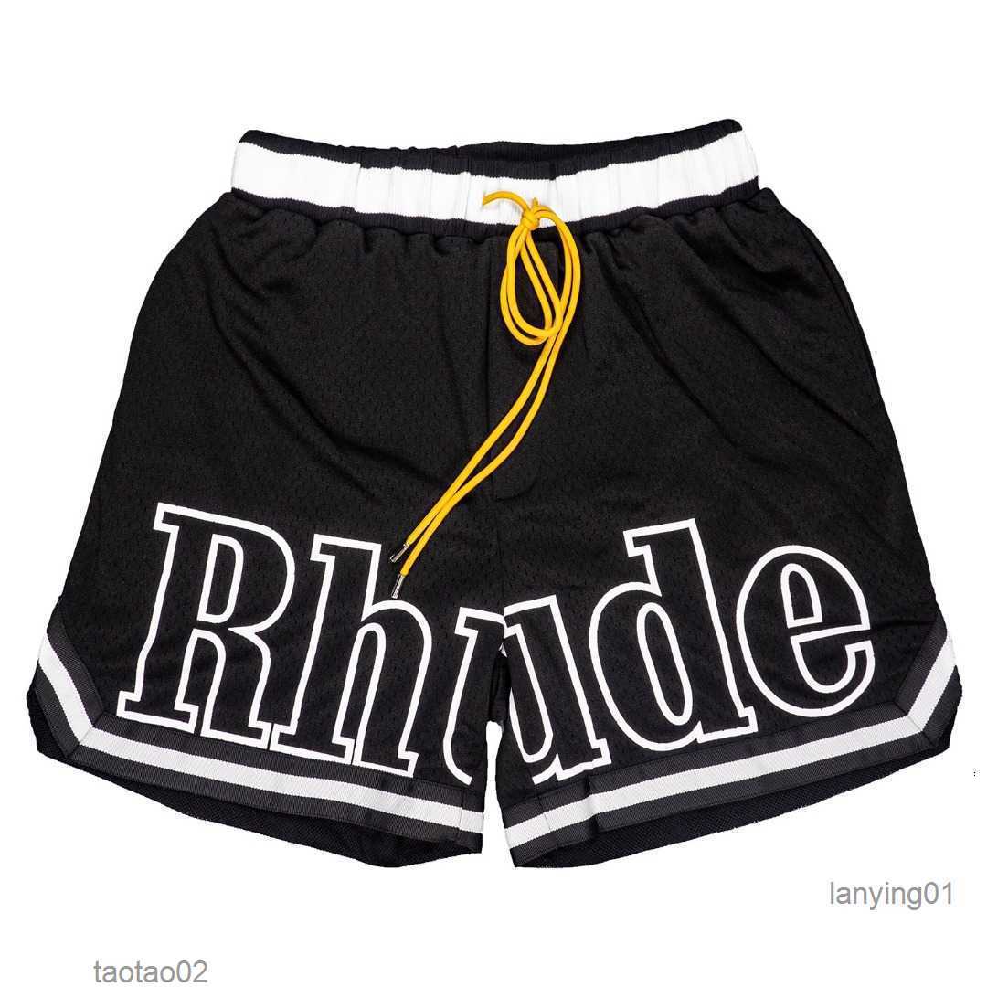 

Designer Men Rh Limited Rhude Shorts Summer Swim Short Knee Length Hip Hop High Street Sports Training Beach Pants Mens Elastic Waistlcn4q0j8, Black