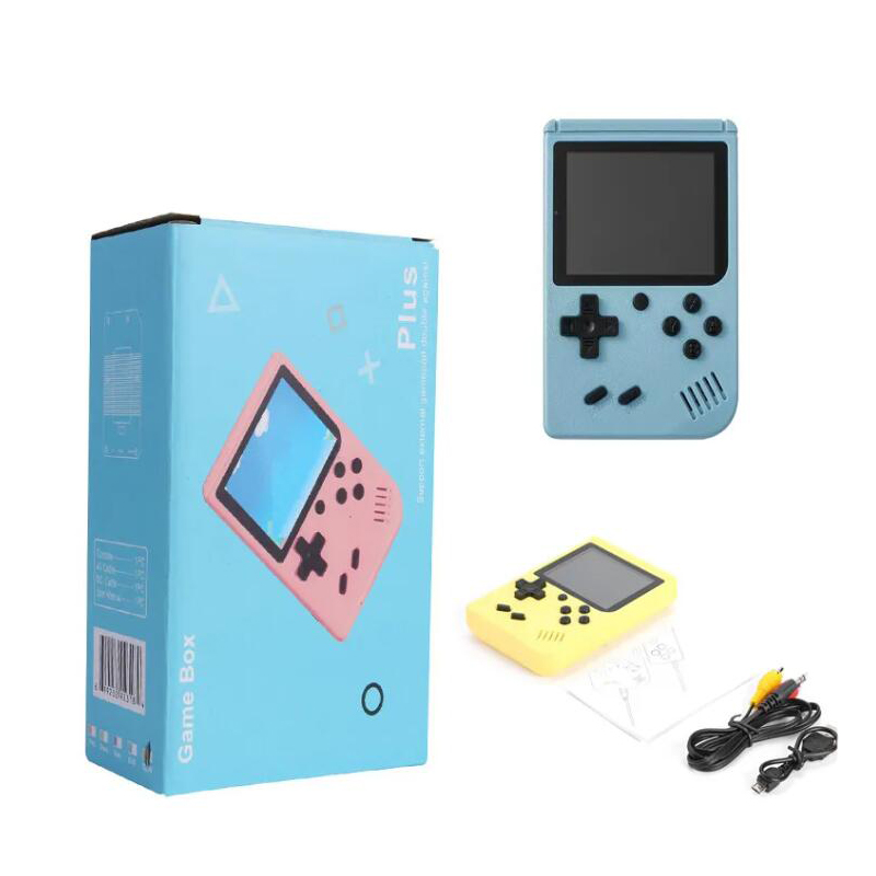 

500 IN 1 Retro Video Game Console LCD Screen Handheld Game player Portable Pocket TV AV Out Mini Player Kids Gift 5 Colors