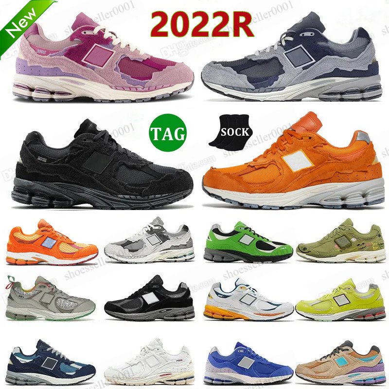 

casual shoes 2002R protection pack 2002 R OG designer Lunar Pink Rain Cloud Phantom athletic mens women Luxury GANNI Salehe Bembury Trainers Sneakers 36-45, 34