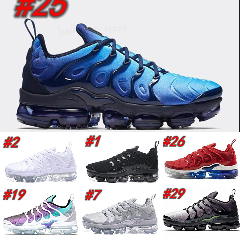 

2022 Vapors Olive Mens Running Shoes Sports Sneakers Plus Men Run Metallic Pack Triple TN Black White Maxes Silver EUR 36-45 m08, #6