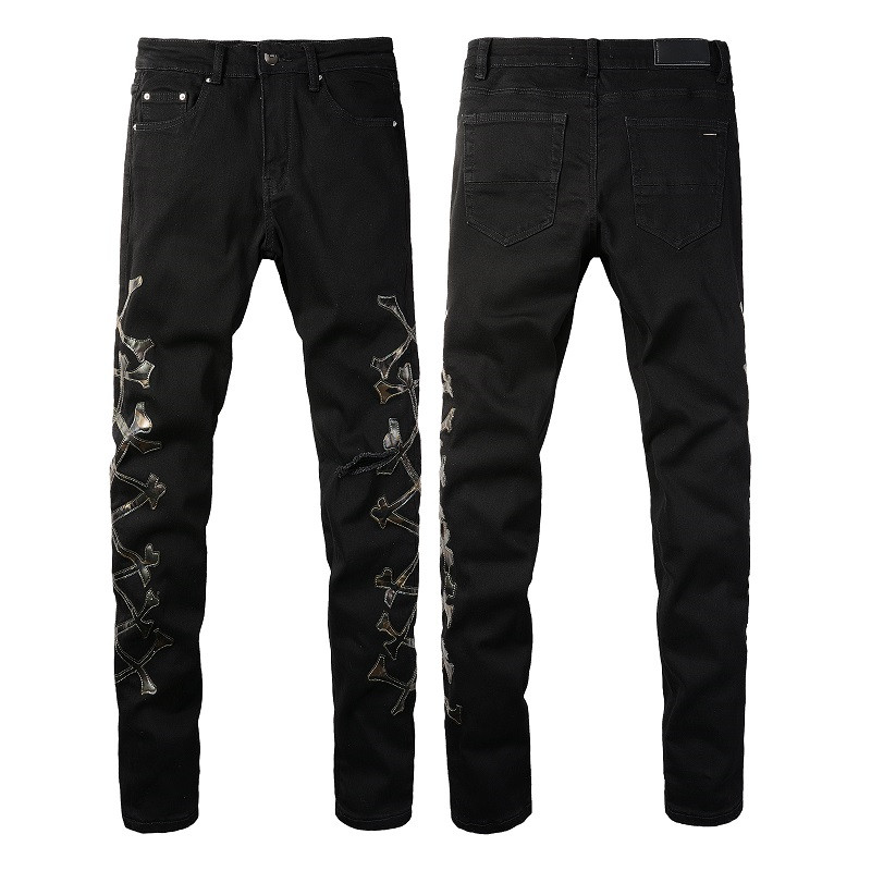 

Denim Jeans Man Designer Jeans Mens Skinny Pants Men Black Biker Distress Slim Fit Stretch Motorcycle Star Bone Halloween Straight Leg Ripped White Grey Jeans, 7592
