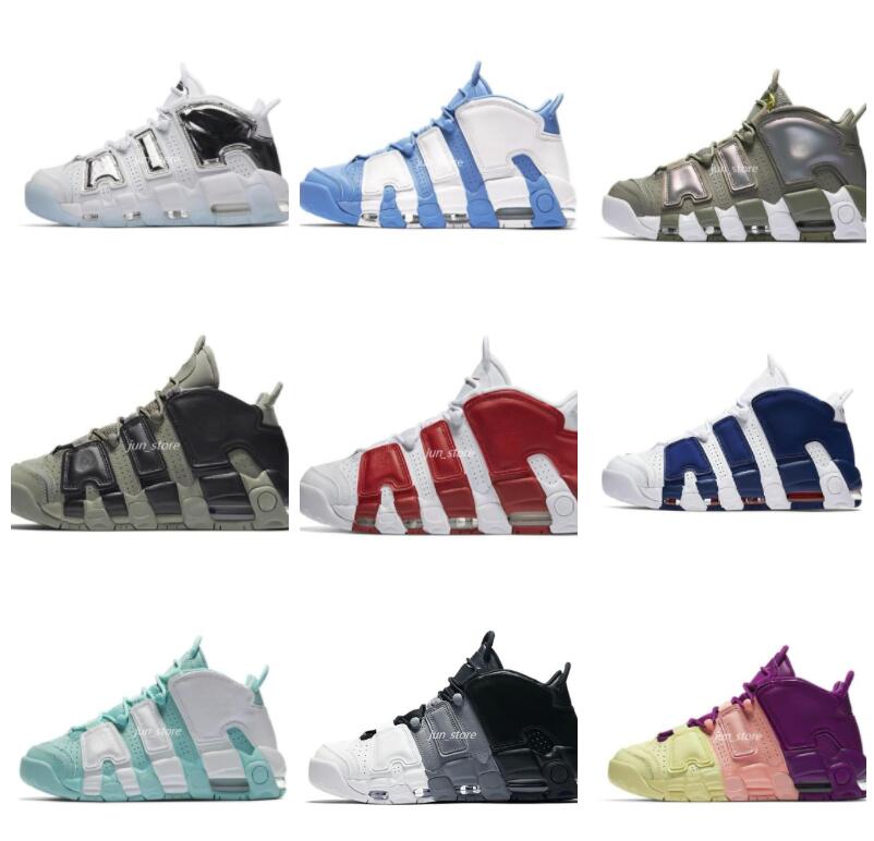 

2023 new Mens Uptempos Basketball Shoes Scottie air Pippen Triple White Sunset Multi-Color Black Bulls Rhythm Obsidian max women men Trainers Sneakers