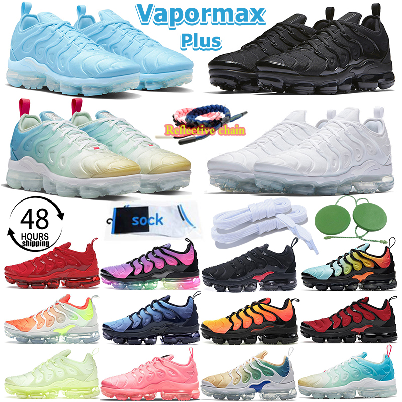 

2023 Vapor max TN Plus Tns Running shoes Men Women vapormax Triple Black White University Blue Atlanta Shark Lemon Lime Sport Sneakers Mens Trainer big size EUR 36-47, #32 40-47 bumblebee