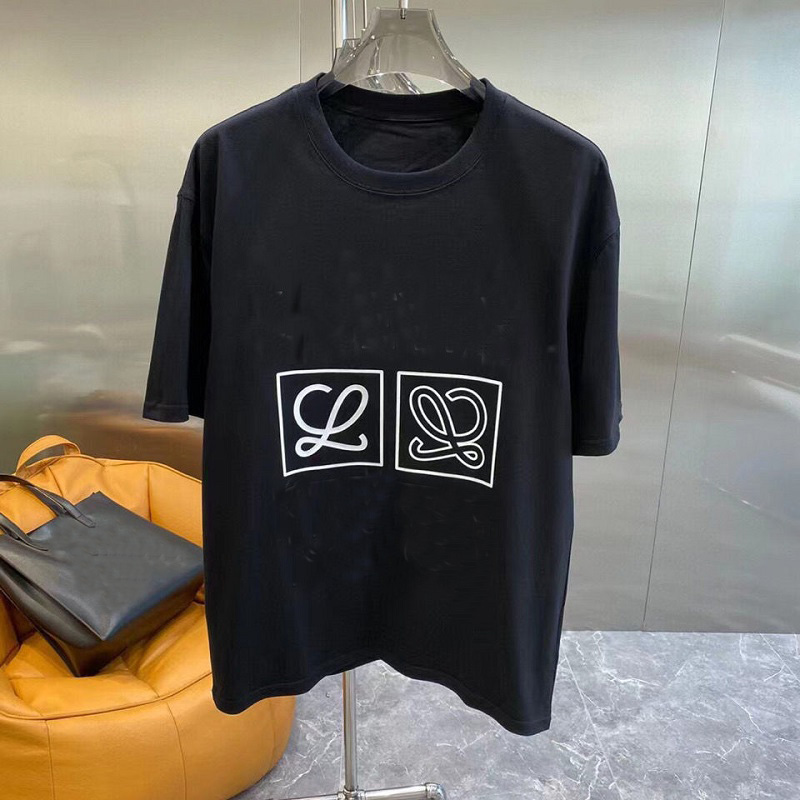 

Outdoor Luxury Tees Mens Casual Short Sleeved T Shirt Loose Tees Fashion Couple Top Breathable Comfortable Wear Summer
