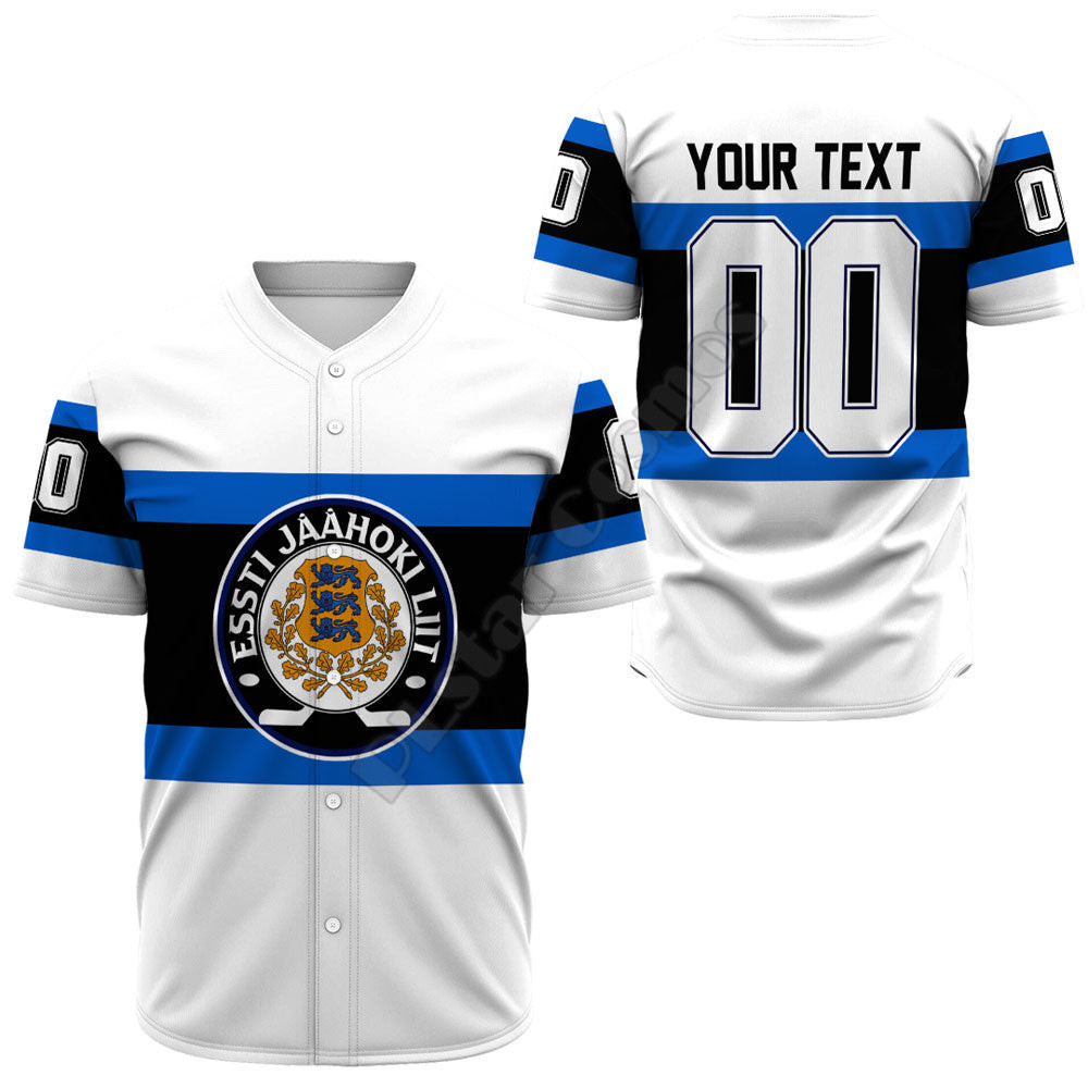

Fashion Custom Name Czech Republic Team Hockey Jersey Style New Baseball Jersey 3D Print Baseball Shirt Casual Shirt Top, Beige