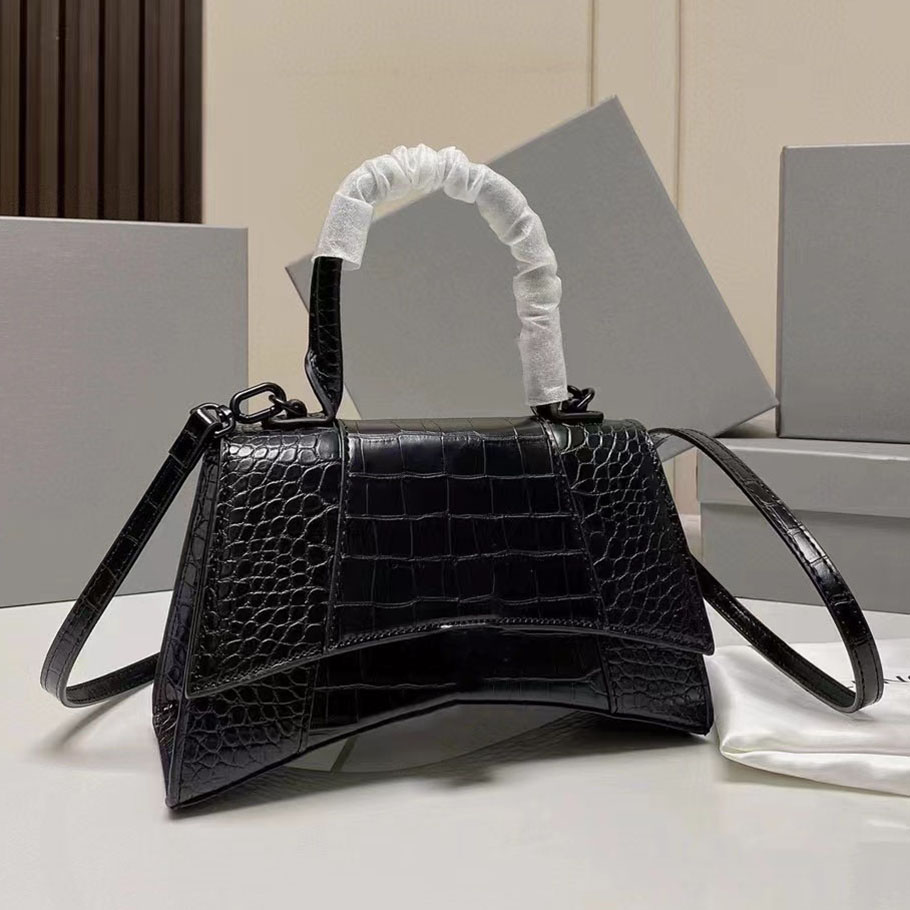 

Top quality designer bag Luxury Genuine leather Classic womens tote Handle crossbody Bags Evening ladies shoulder bags crocodile pattern, Gold