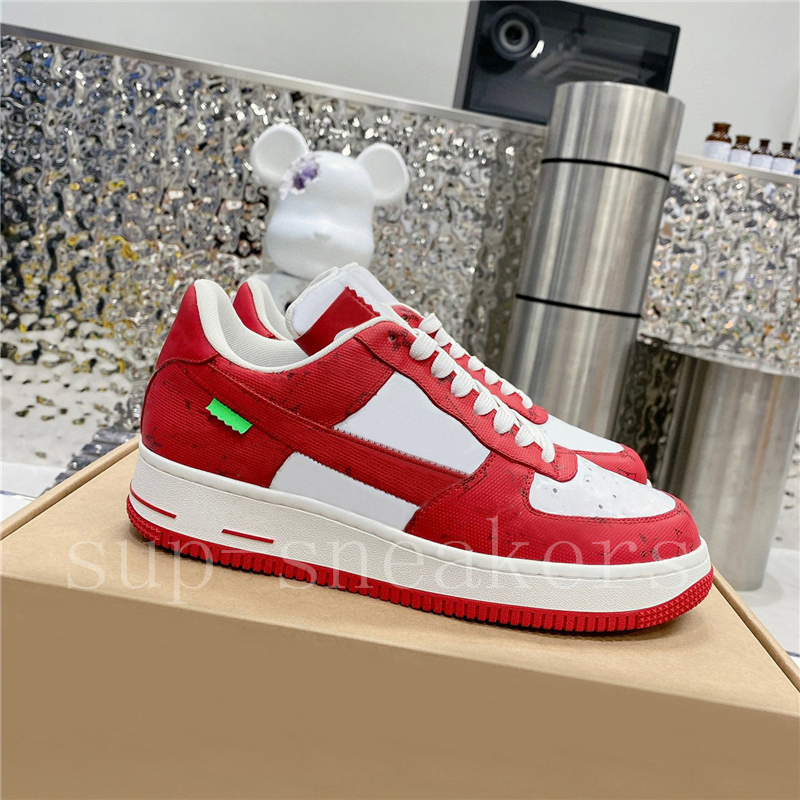 

Force Low 1 Casual Skate Shoes For Men Woman Leather lace-up AF 1s Sports Trainers Multiple Colors Massage Luxury Shoe Summer Outdoor Plate-forme Designer Sneakers, Color 21