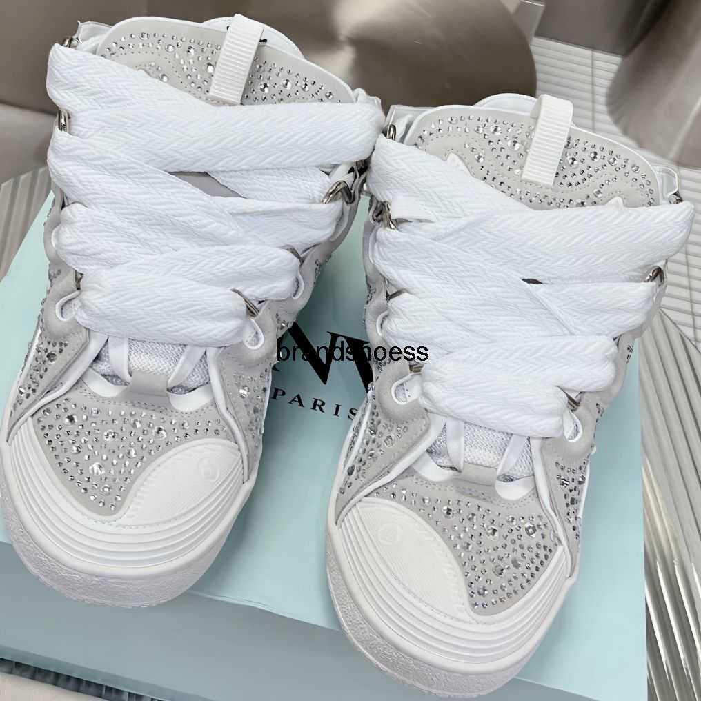 

LANVINs Langfan high version high-end bread shoes pure original diamond face leisure sports Korean version light luxury fashion couple style