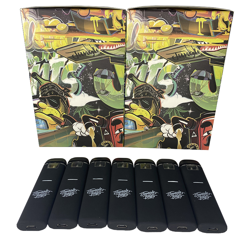 

Disposable Jungle boys Vape Pen E Cigarettes 1Ml Ceramic Coil Pod empty 280Mah Rechargeable Battery Vapes For Thick Oil