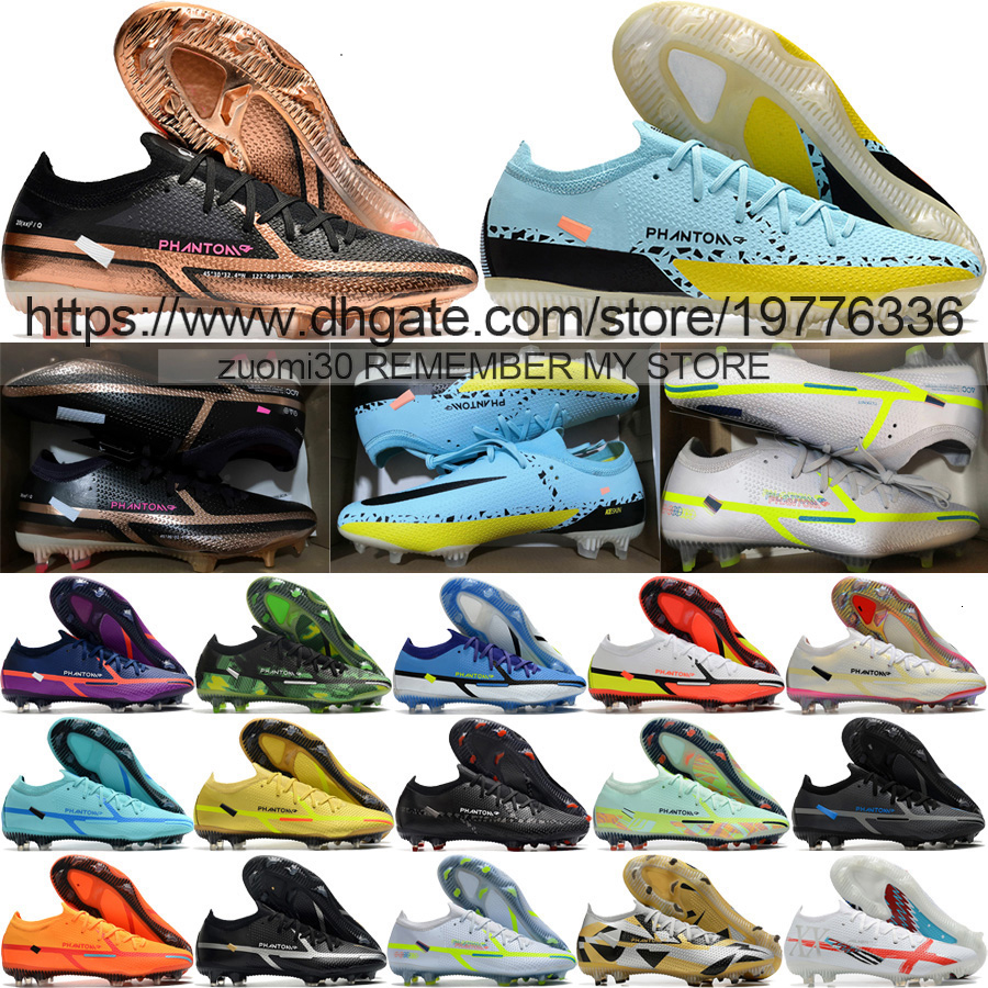 

Send With Bag Quality Football Boots Phantom GT2 Elite FG Soft Leather Soccer Cleats Mens Soft Leather Lithe Comfortable Neymars World Cup Soccer Cleats Size US 6.5-12, Gt2 8