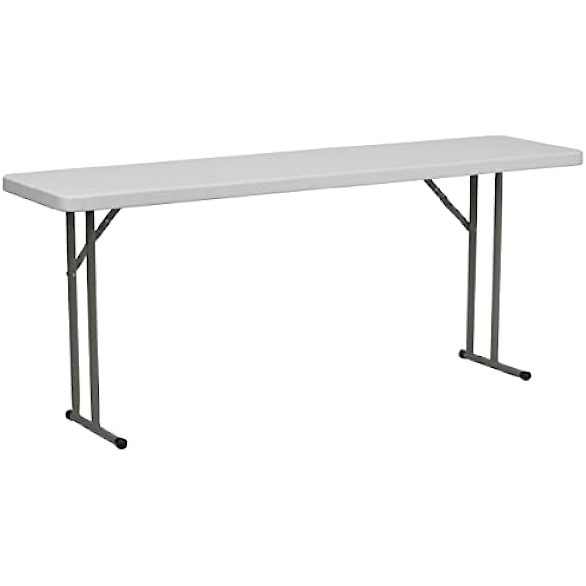 

Flash Furniture 6 Foot Granite White Plastic Folding Training Table flip chair