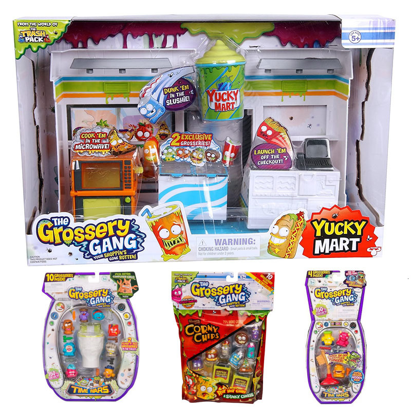 

Action Toy Figures Grossery Gang The Time Wars 230314, I three blind bags