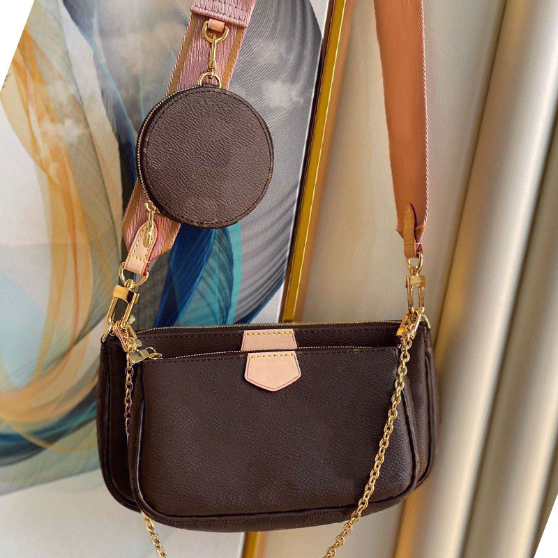

Classic vintage Cross Body Bag High quality leather high capacity chain Shoulder Bags Brand Designer Women's vintage Handbag Fashion LS wallet, Green