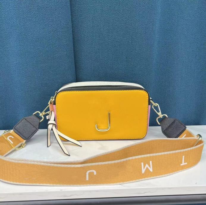 

8 Colors Multicolor Camera Bag Designer Handbags Women Wide Shoulder Straps Shoulders Bags Wallet Brand Crossbody Flap Louiseity Bags Viutonity, Black