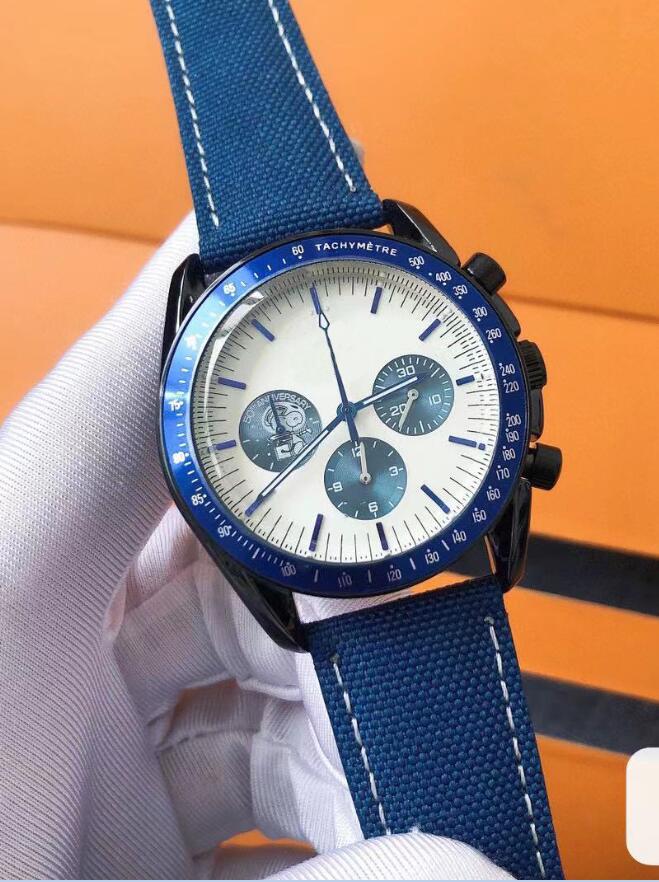 

All Dials Work Brand Mens Watches Two Eyes Full Functional Clock Wristwatches Nylon Strap Quartz Waterproof Calendar all the crime scanning tick watch, 14