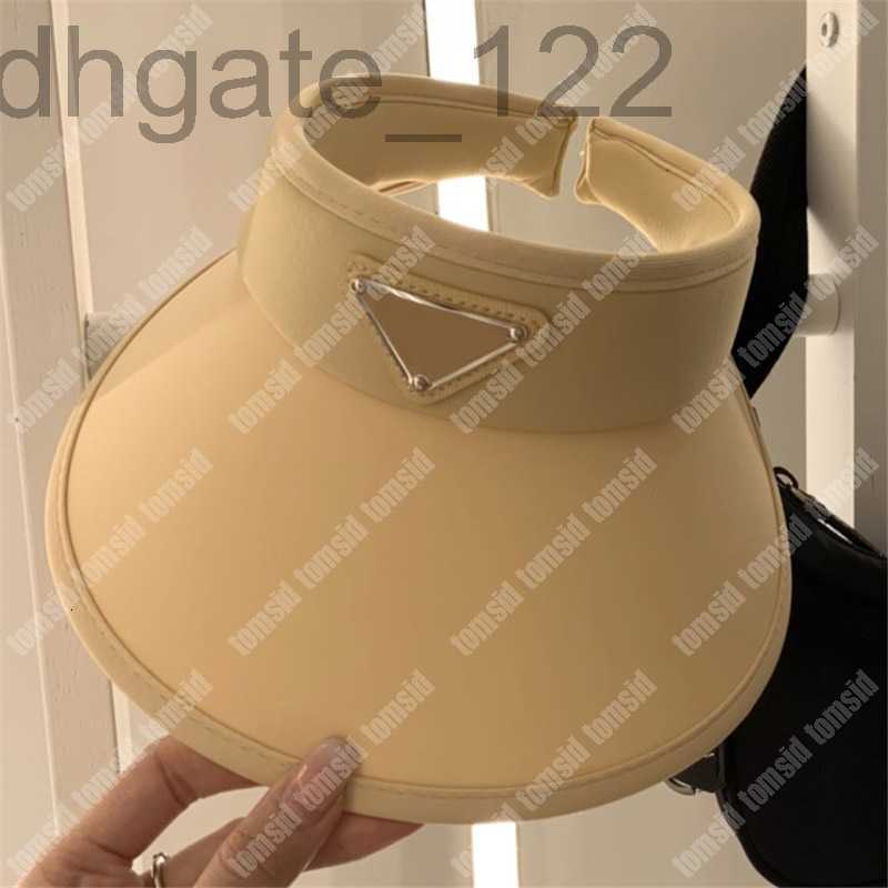 

designer 6 Colors Woman Luxury Visor Hat Summer Mens Designer Visors Fashion Sun For Ladies Casual Baseball Cap Fitted s Casquette 2NQ3, P1