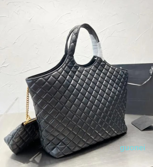 

2023 shopping bag quilted leather designer handbag women shoulder bag