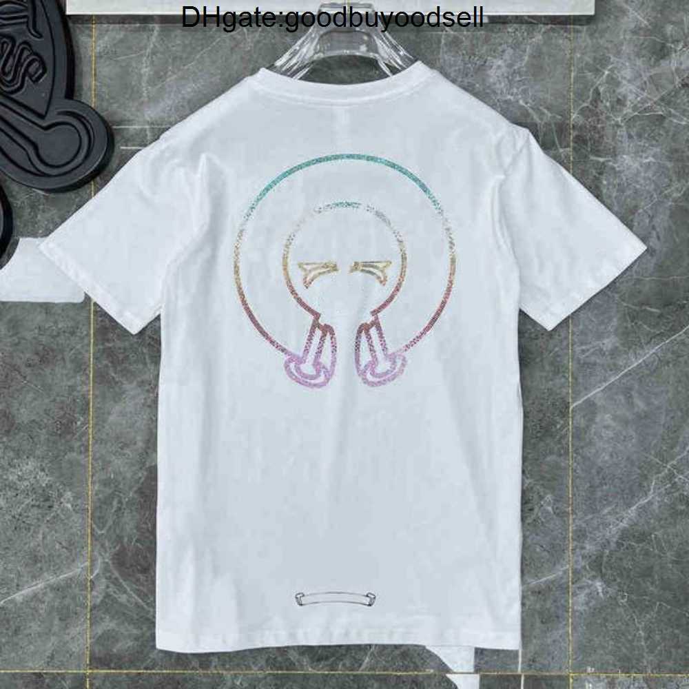 

Ch Fashion Men's t Shirt Designer Chrome Classic Summer Brand Short Sleeve Sanskrit Letter Pullover T-shirt Horseshoe Cross Pattern Tops