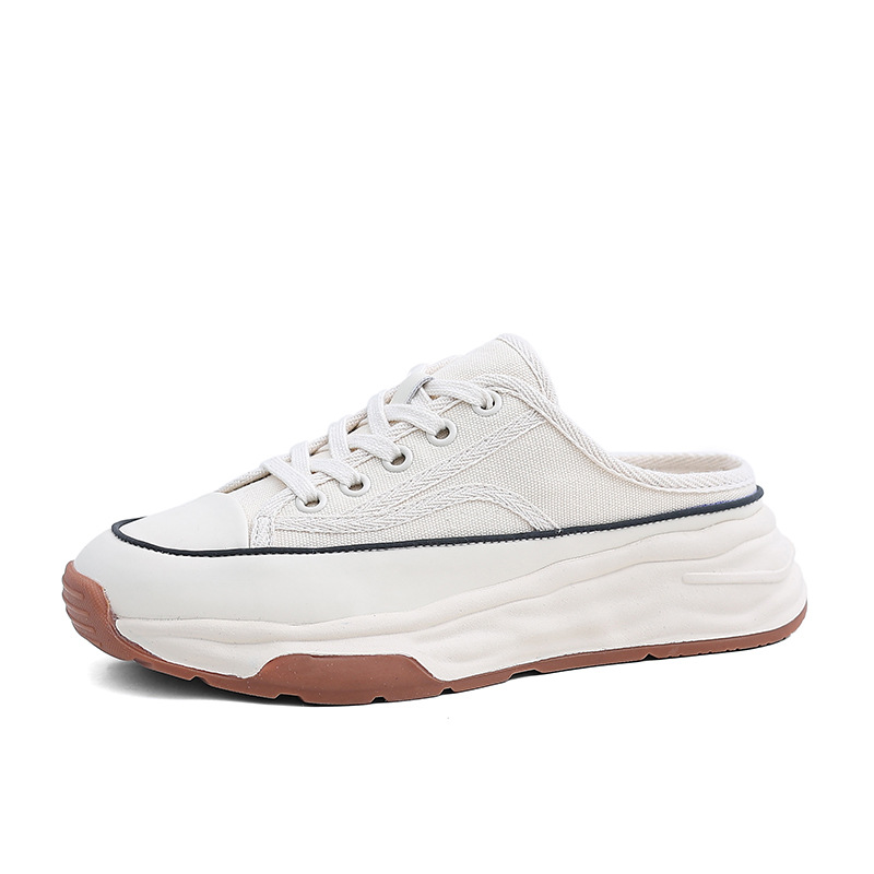 

Designer Womens Mens Tread Slick Boots Leather Canvas Rubber Round Toes Platform Lining Rest shoes platform boots Beige size Eur35-40, Black