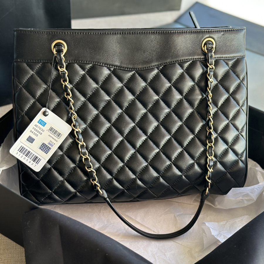 

1:1 Quality Designer Fashion TOTE Bag 35CM Luxurious Genuine Leather Handbag With Box MC174