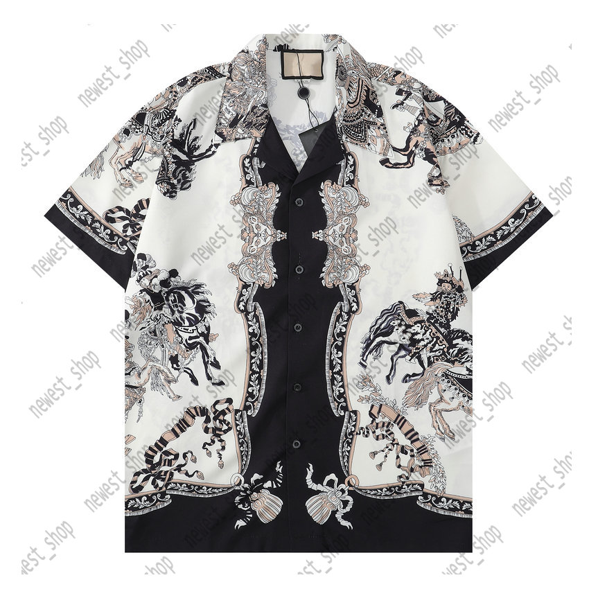 

23ss Mens Plus Tees & Polos summer Men animal print shirts Europe Hawaii Beach tshirts luxury womens white T shirt Designers T shirts