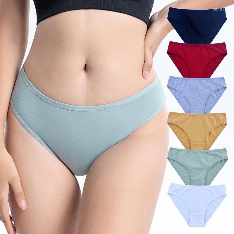 

Women's Panties 2PCS/Set Women Plus Size Sexy Seamless Cotton Classic Daily Underwear Female Underpant Girls Comfort Briefs Lingerie 226, 2 white
