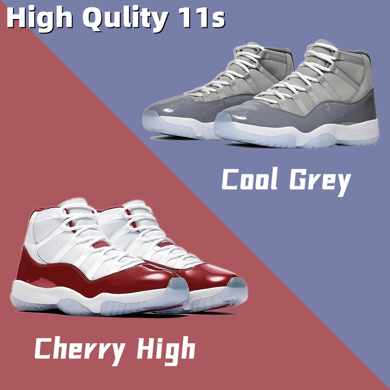 

2022 Basketball Shoes Men Women 11 11s Trainer Sneaker Cherry Pantone Pure Violet Cool Grey Bred 25TH Anniversary 72-10 Concord University Gamma Sport Shoes