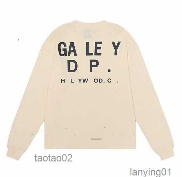 

American Hoodies Man Galleryes Dept Sweater Sweaters 2023 Fashion Hoodie Los Angeles Exclusive Printed High Gram Weight Cotton Terry571c5msy, Cu1