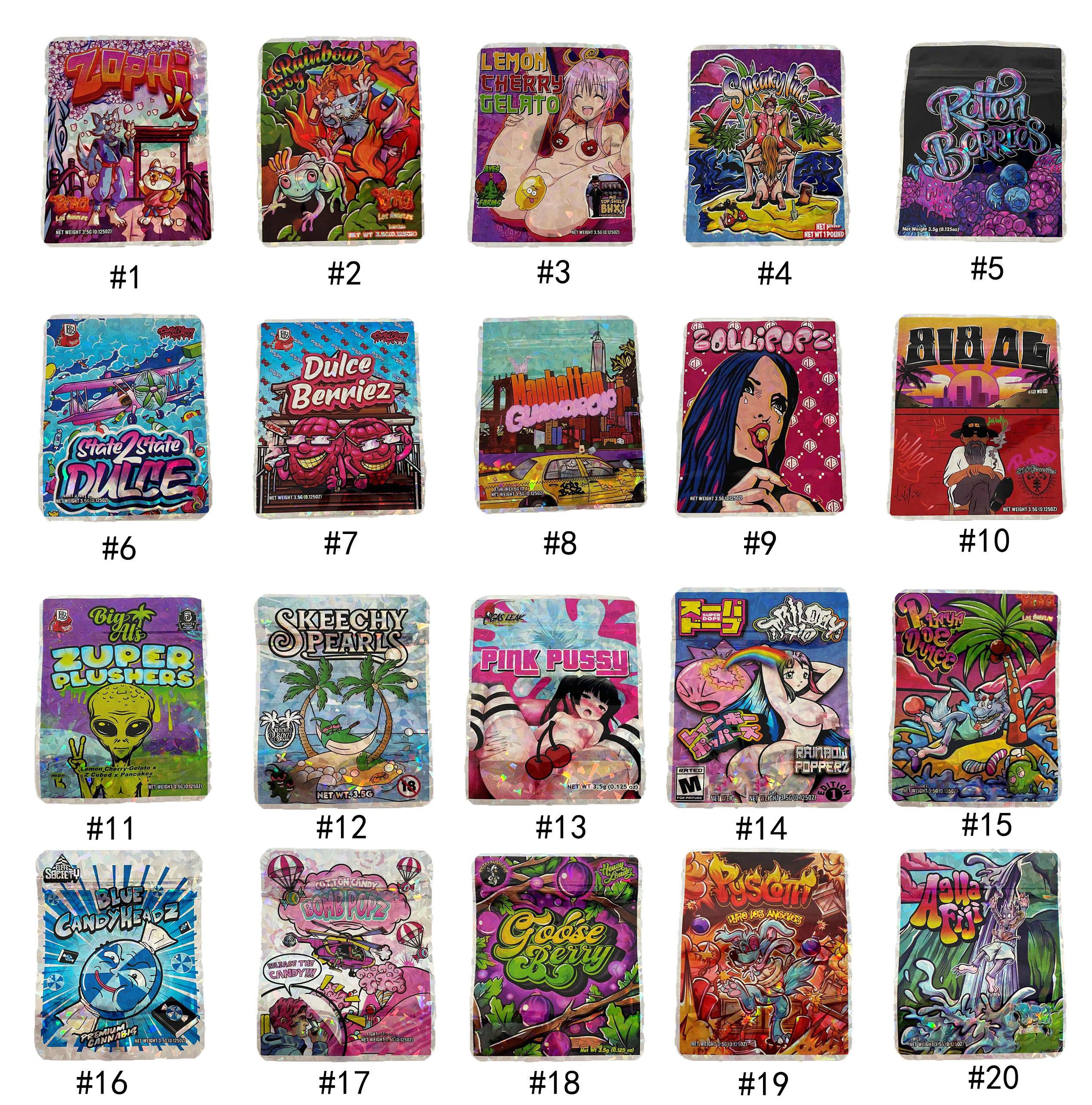 

Packing Bags Backpack Boyz 500Mg 600Mg Gummy Zerbert candy Bags zuper og dulce berriez Packaging Bag