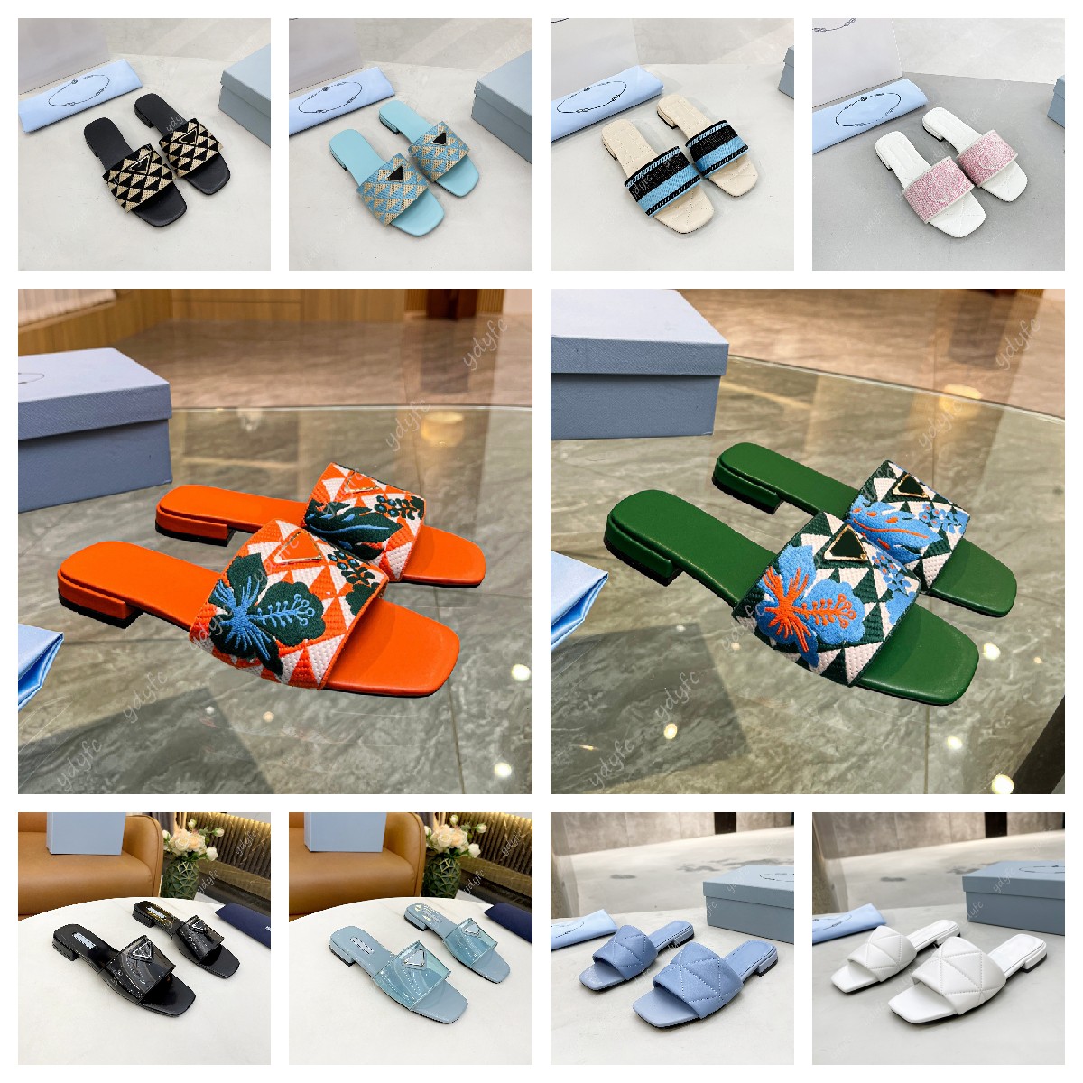 

2023 summer outside wear sandals female new take flat bottom slippers fashion ladies slippers a word drag