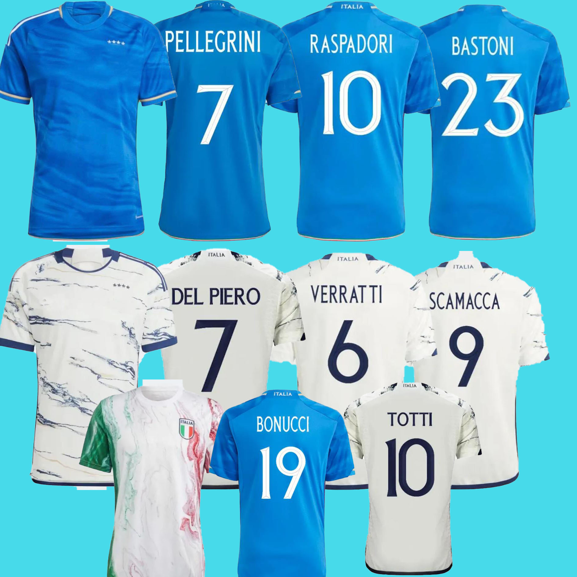 

22 23 italy soccer jerseys Italia 22 23 24 maglie da calcio VERRATTI CHIESA GNONTO football Shirt LORENZO PINAMONTI POLITANO GRIFO uniform men kids kit Player version, Yellow